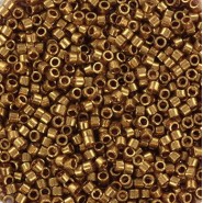 Miyuki delica beads 11/0 - Gold luster dark topaz DB-115